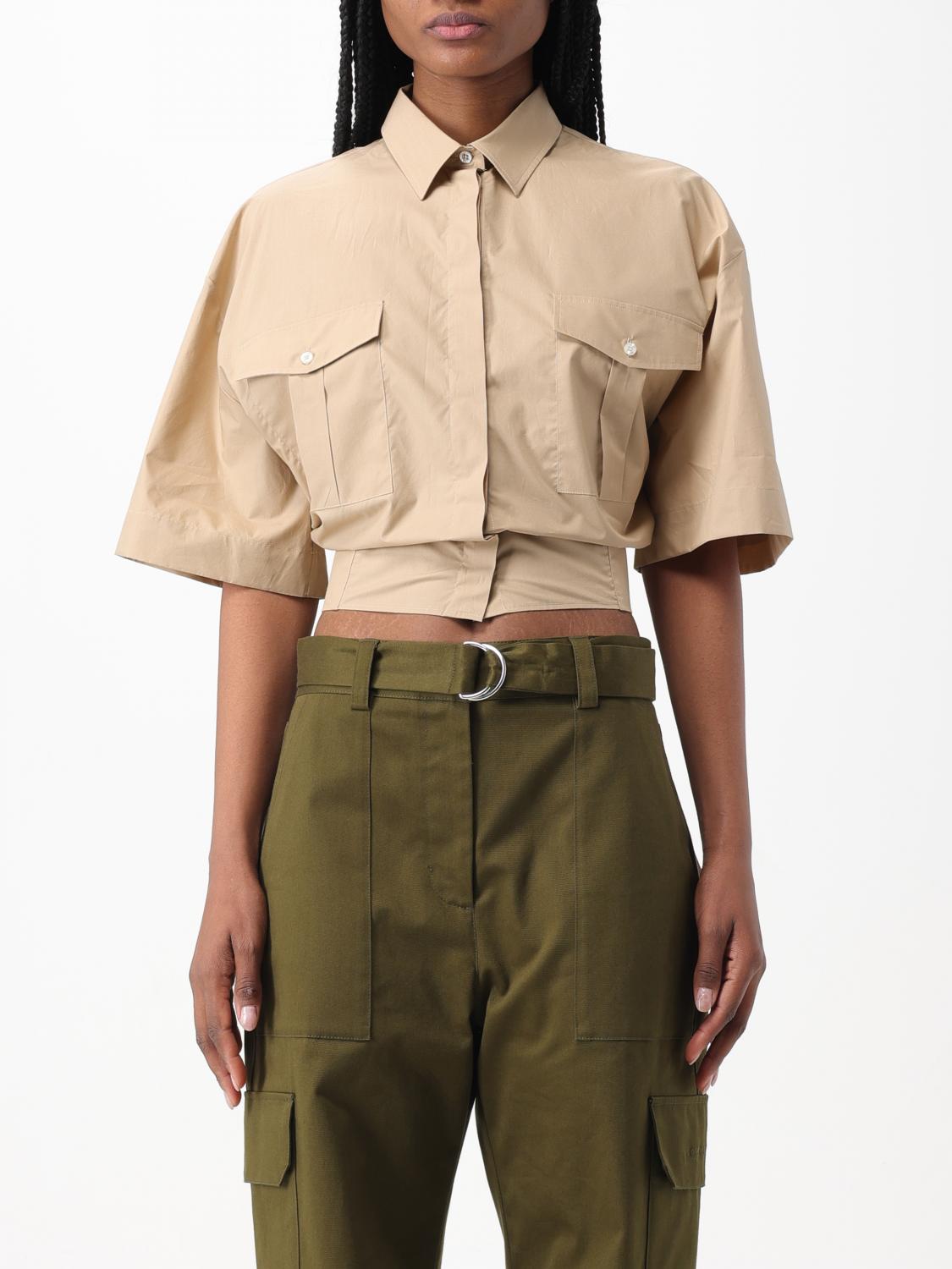 Msgm Shirt MSGM Woman colour Beige