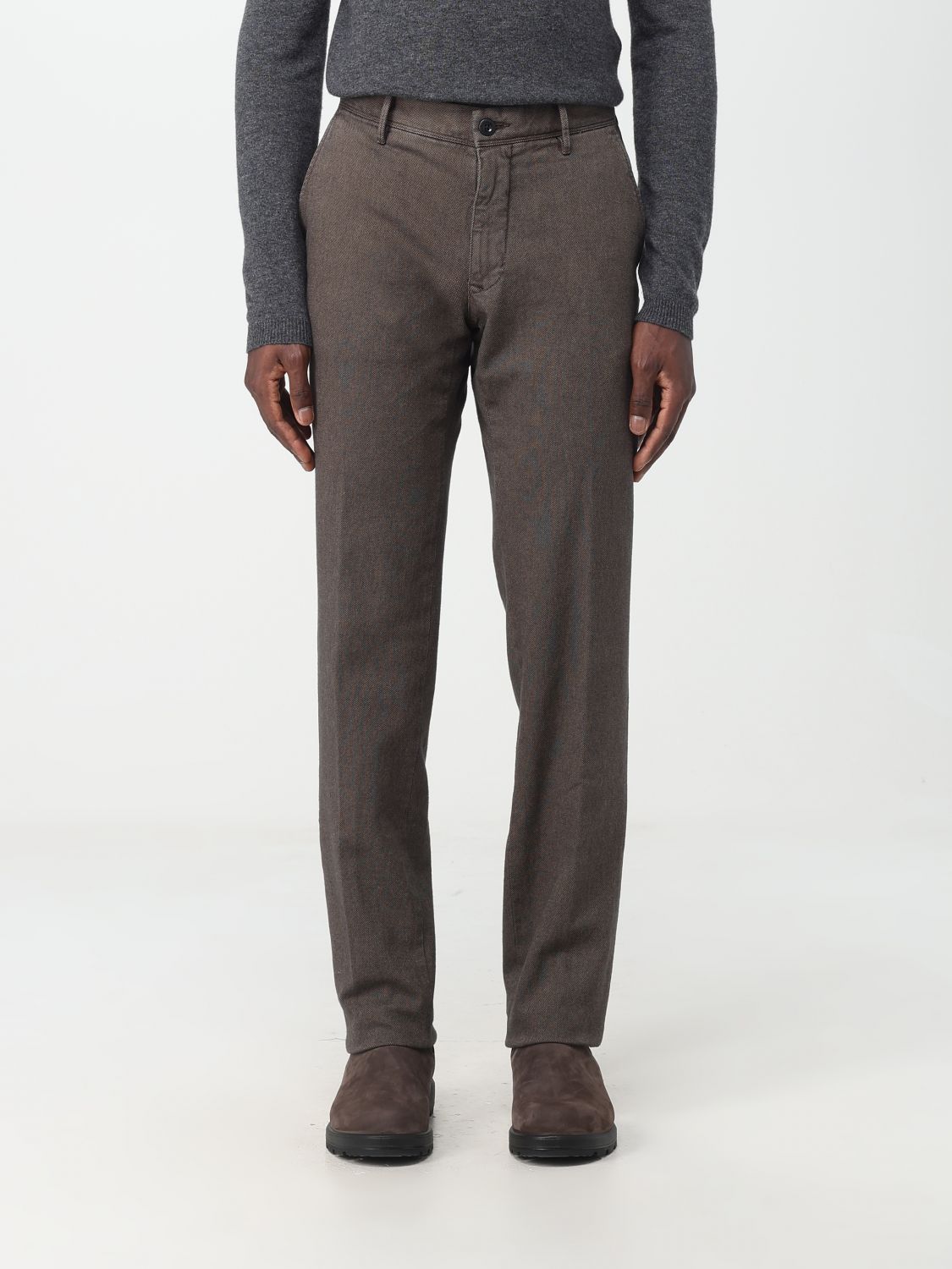 Incotex Trousers INCOTEX Men colour Burnt