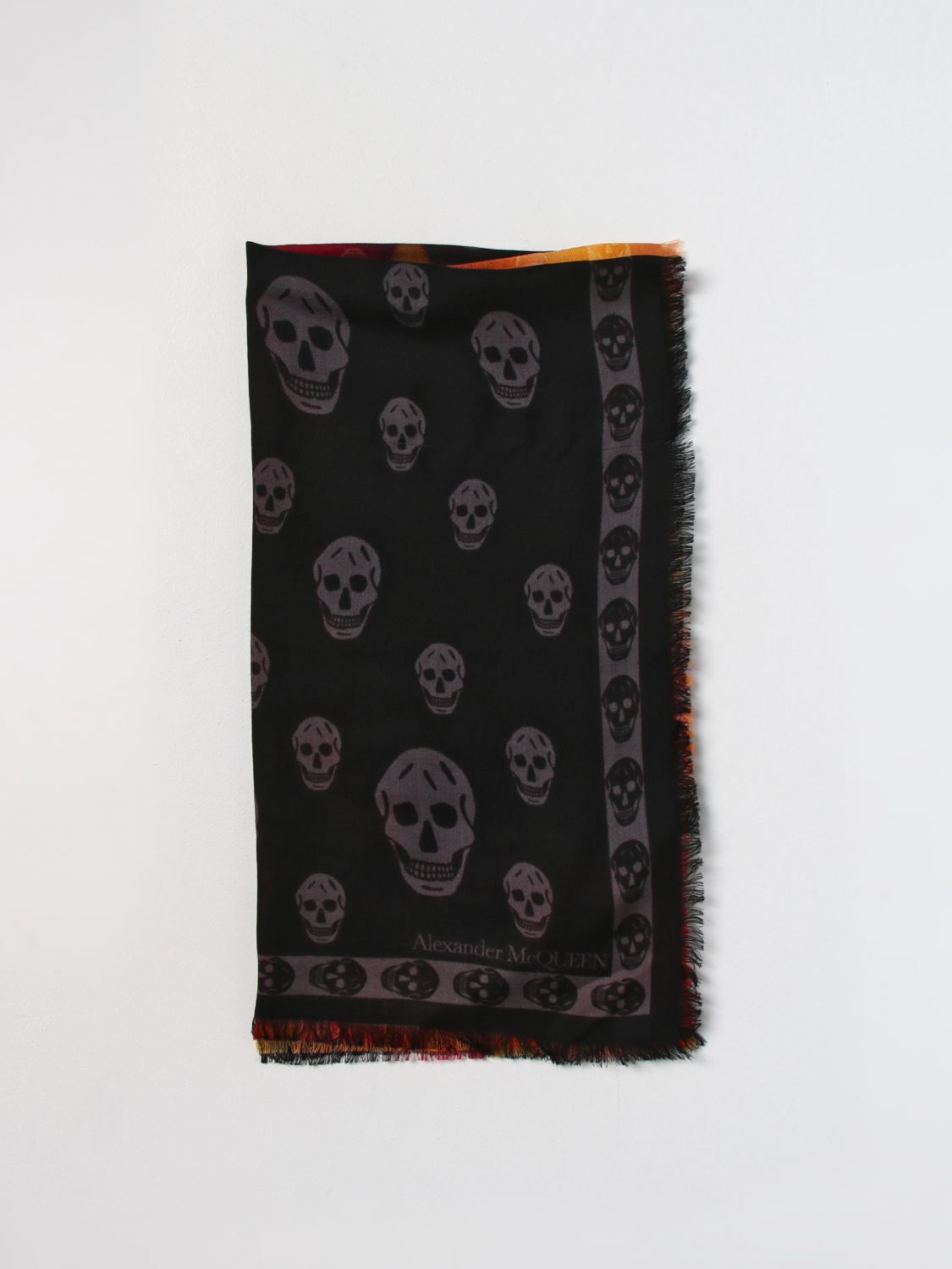 Alexander McQueen Scarf ALEXANDER MCQUEEN Woman colour Black