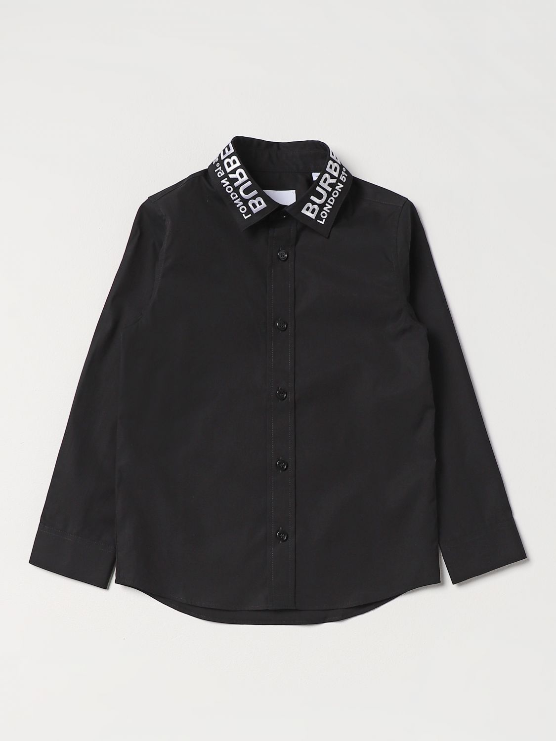 Burberry Kids Shirt BURBERRY KIDS Kids colour Black