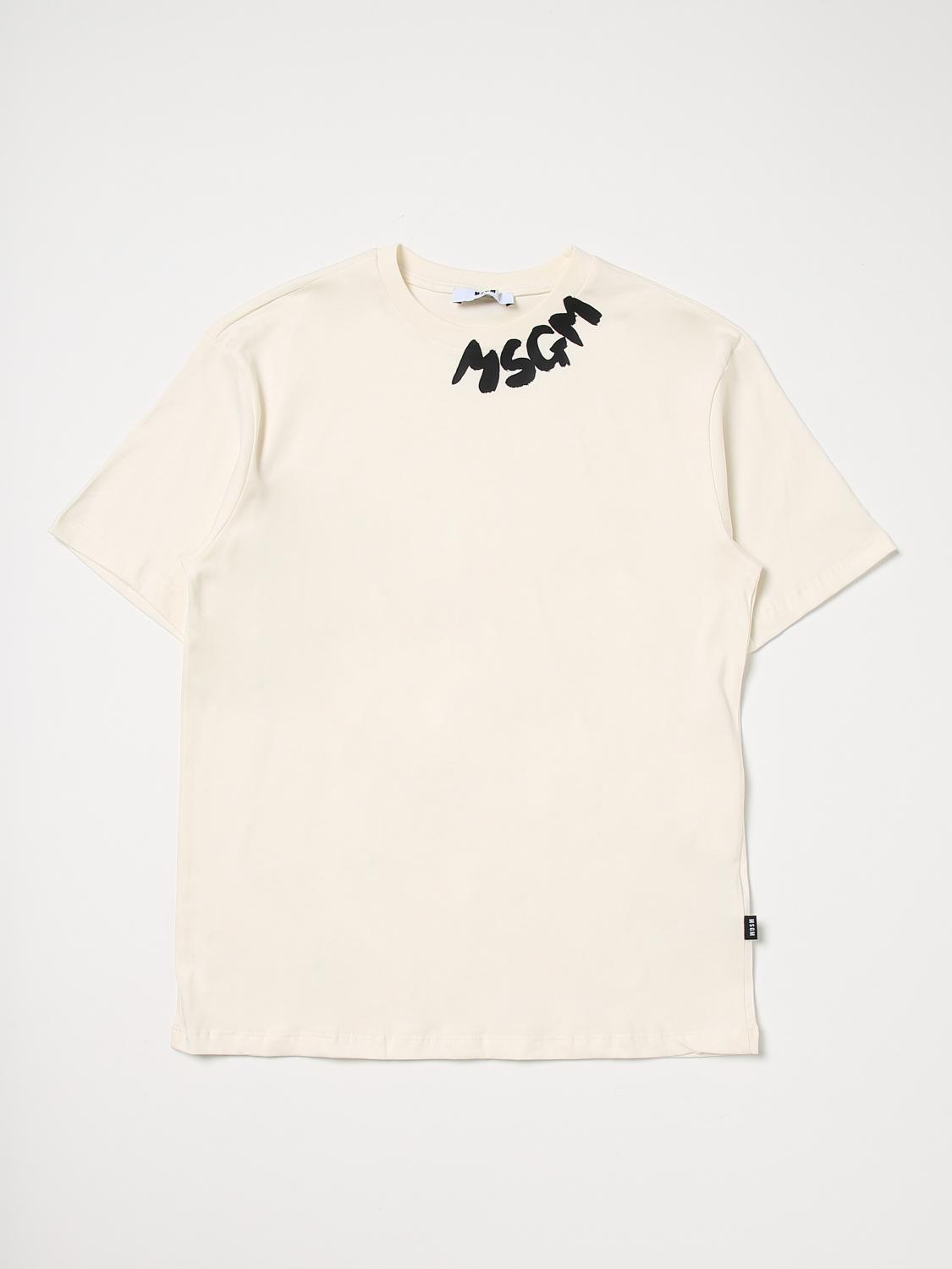 Msgm Kids T-Shirt MSGM KIDS Kids colour Beige