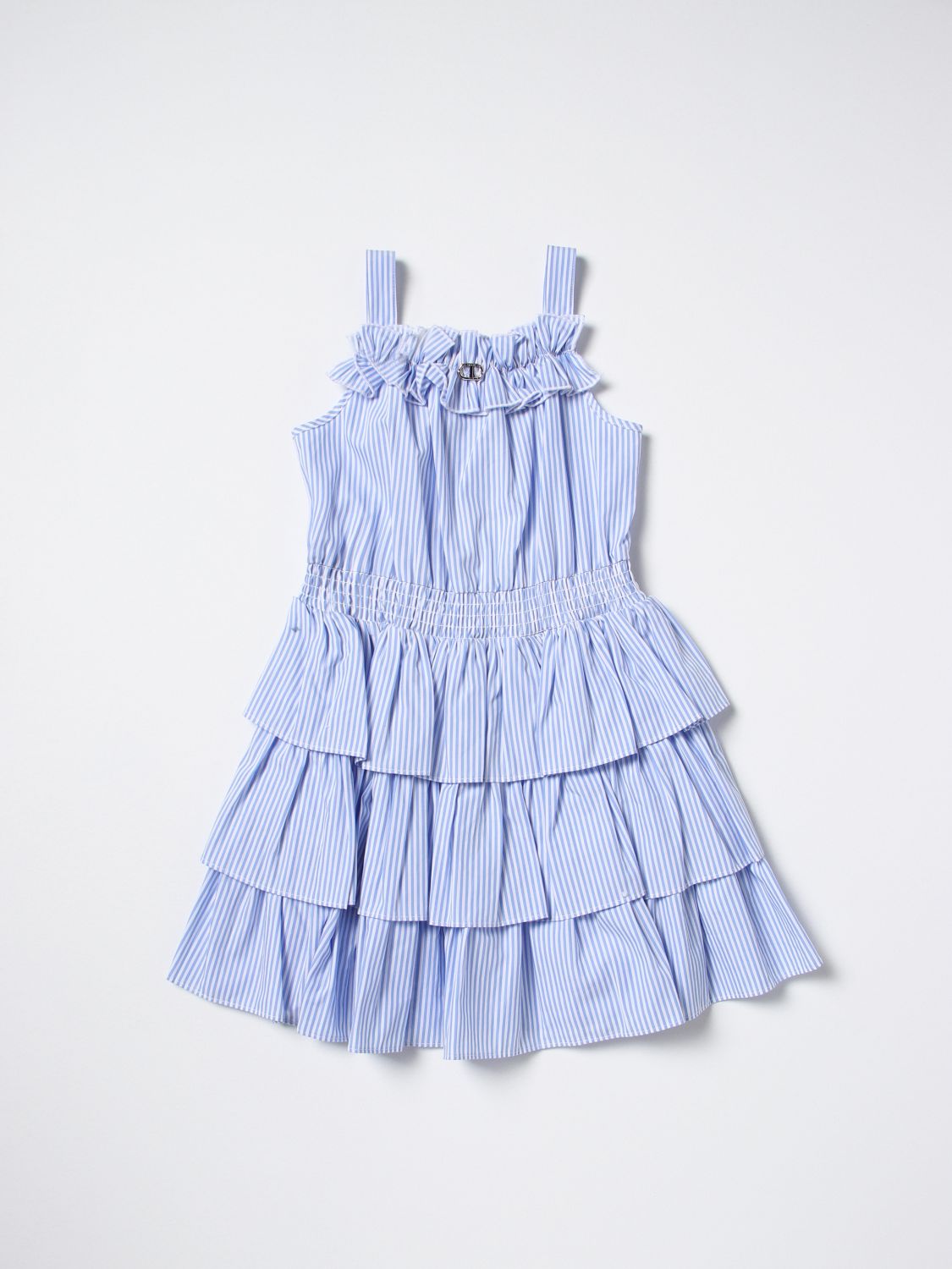 Twinset Dress TWINSET Kids colour Sky Blue