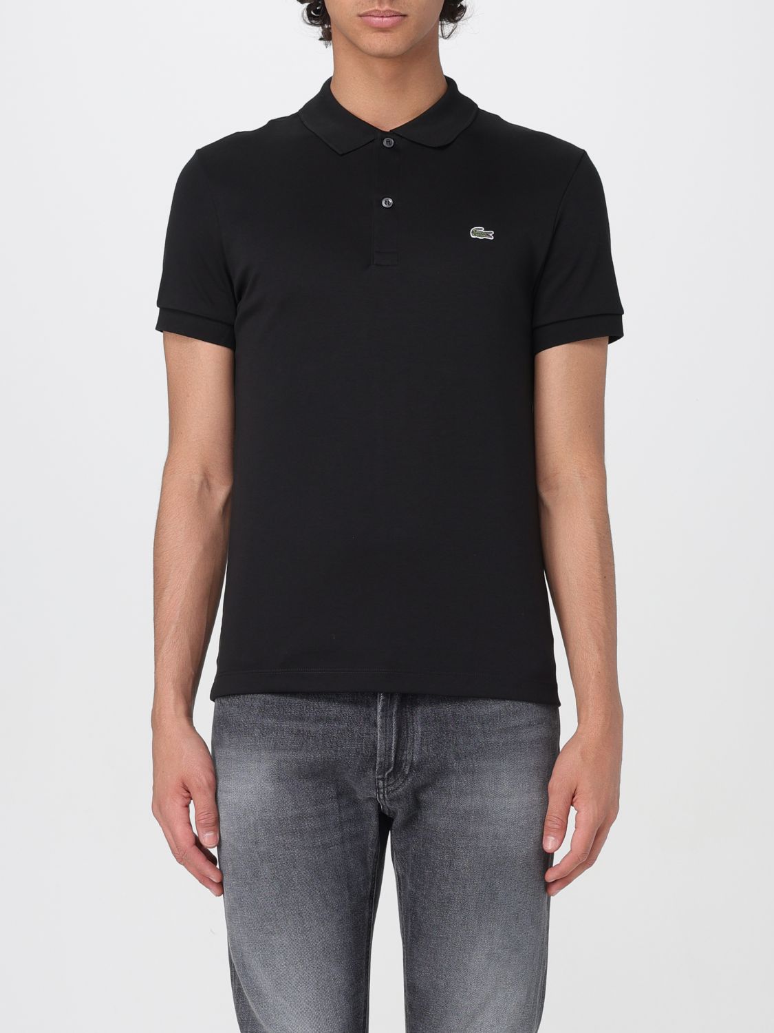 Lacoste Polo Shirt LACOSTE Men colour Black