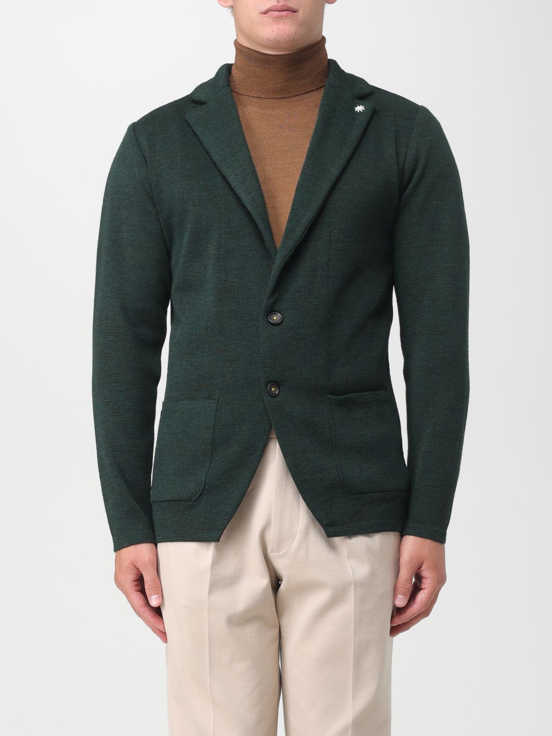 Manuel Ritz Jacket MANUEL RITZ Men colour Green