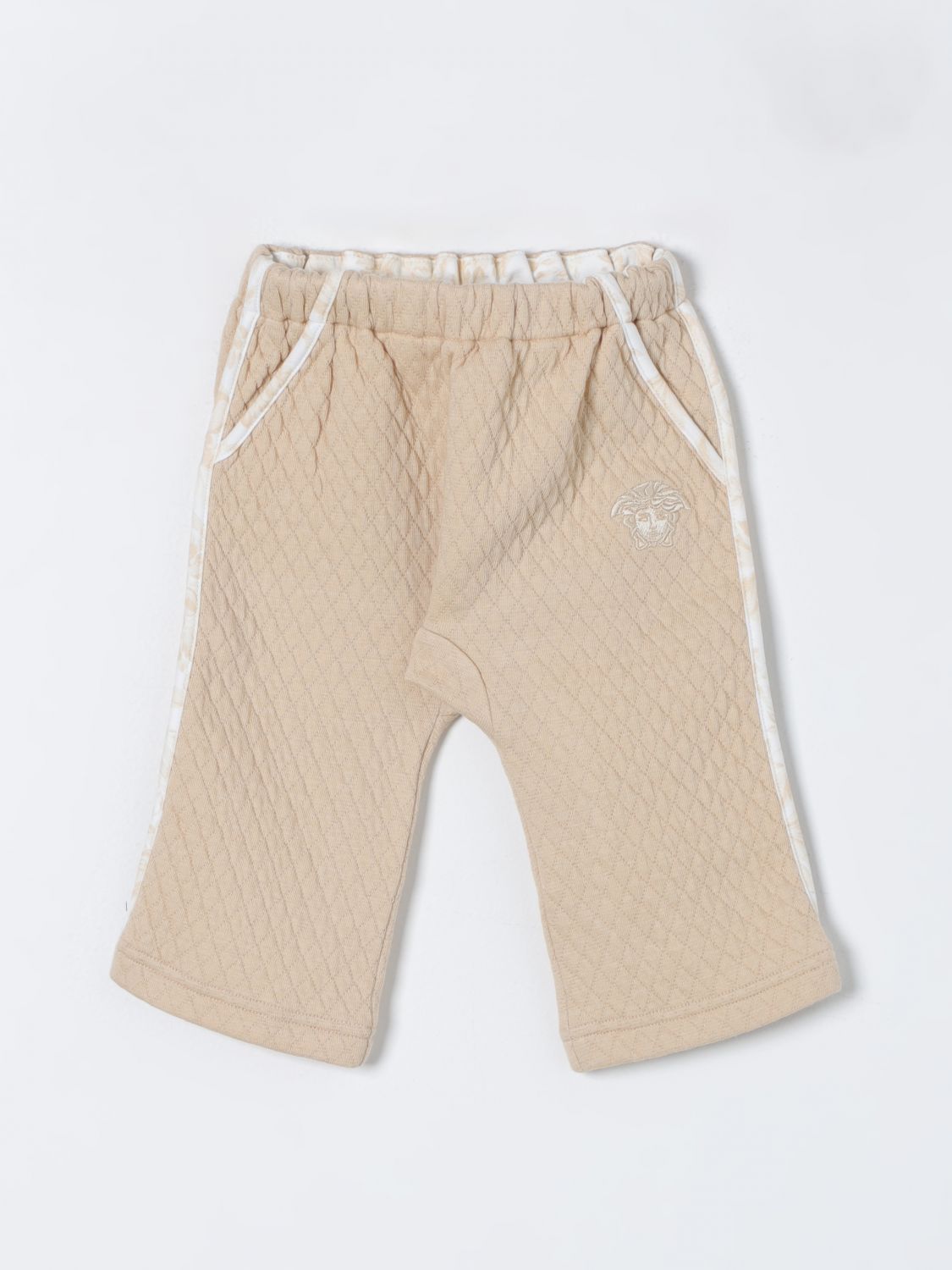 Young Versace Trousers YOUNG VERSACE Kids colour Beige