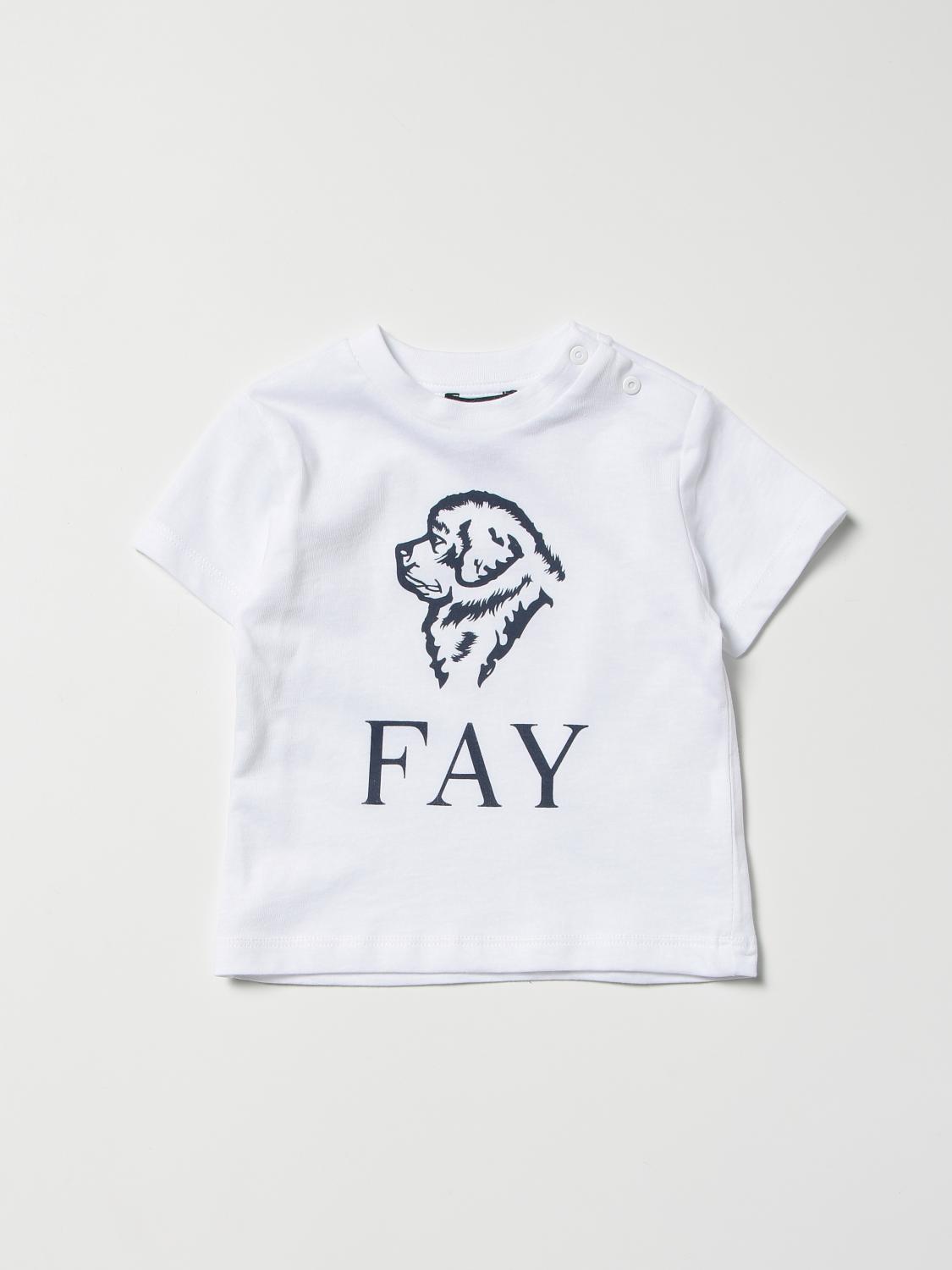 Fay T-Shirt FAY Kids colour White