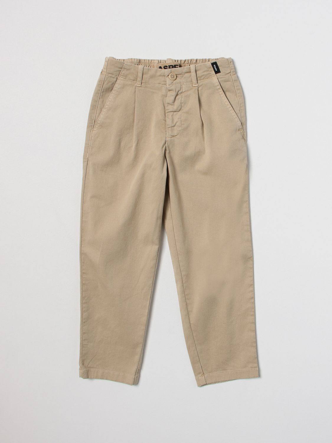 Aspesi Trousers ASPESI Kids colour Beige