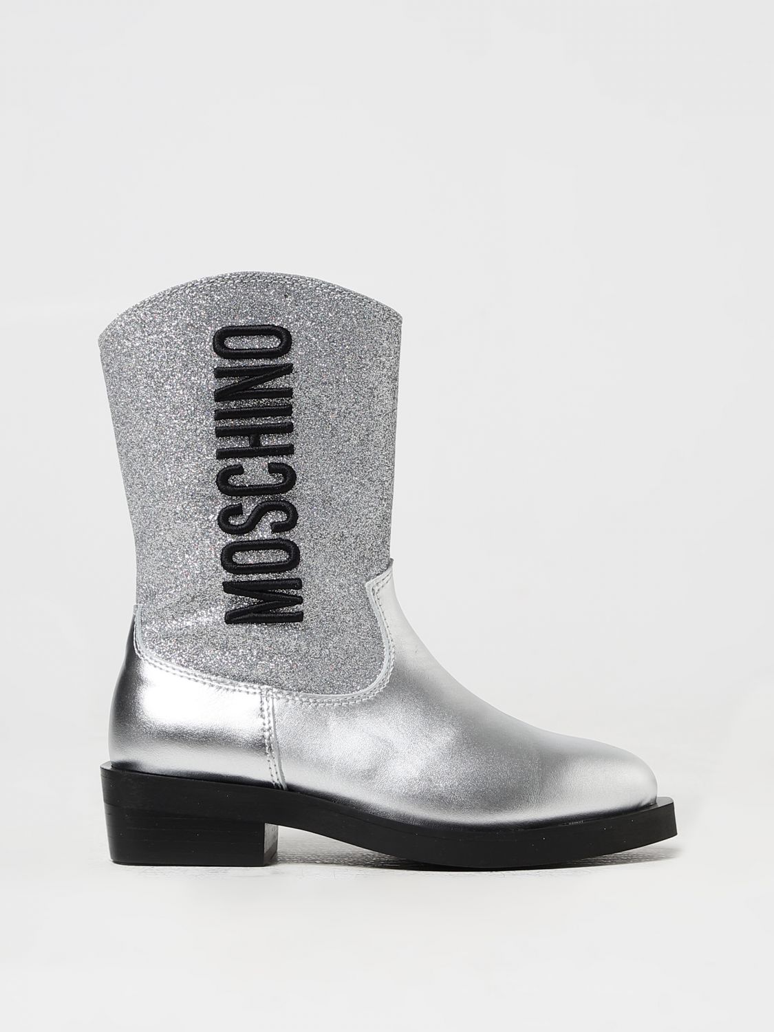  Shoes MOSCHINO KID Kids colour Silver