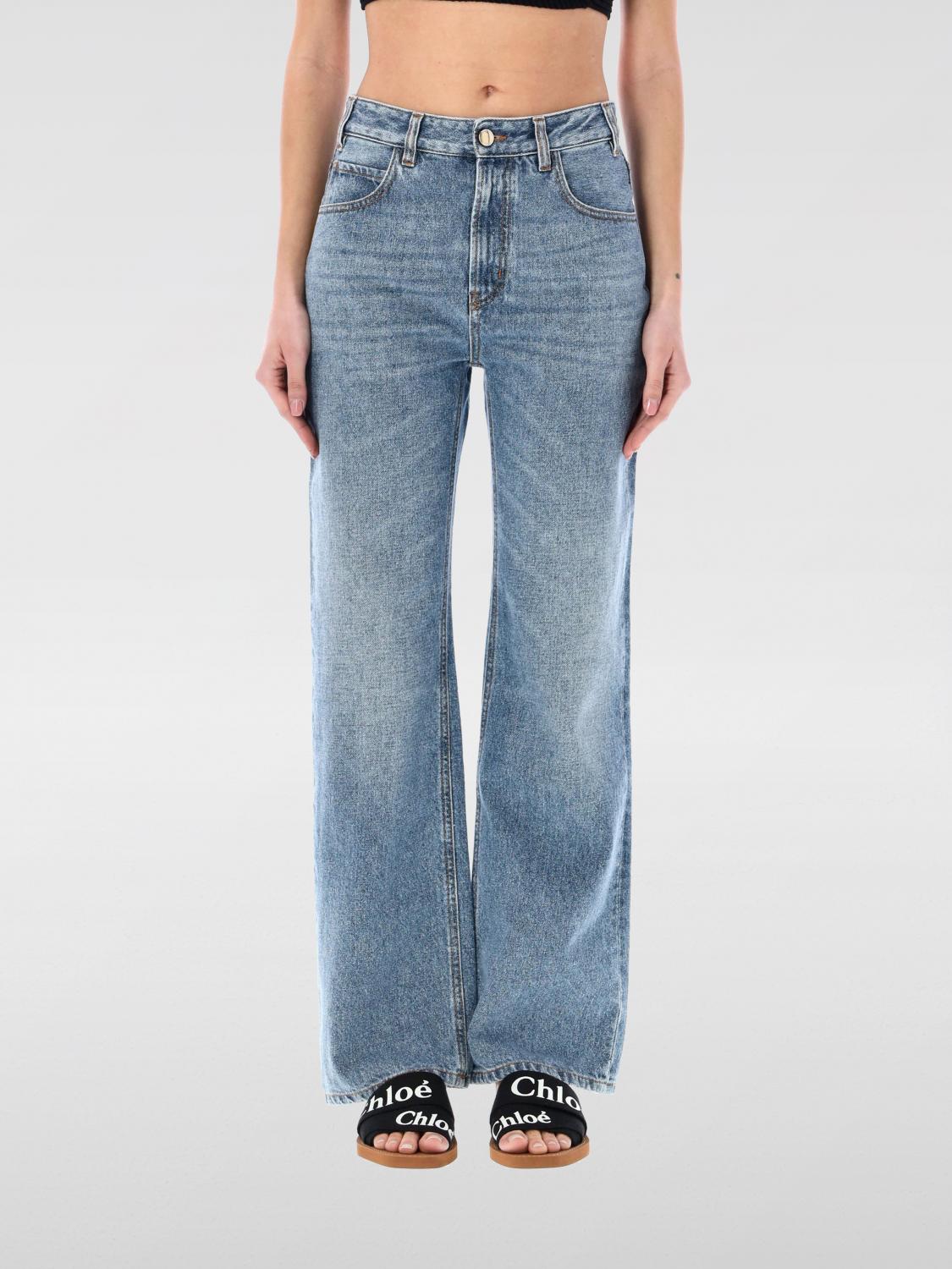 Chloé Jeans CHLOÉ Woman color Blue