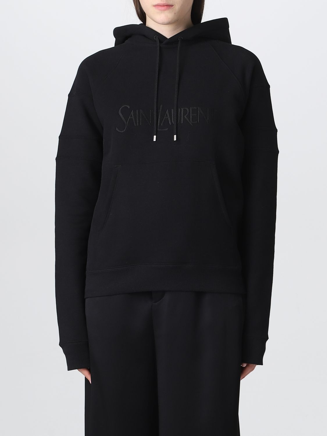 Saint Laurent Sweatshirt SAINT LAURENT Woman colour Black