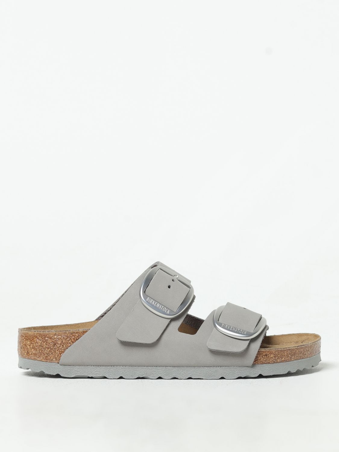 Birkenstock Flat Sandals BIRKENSTOCK Woman colour Grey