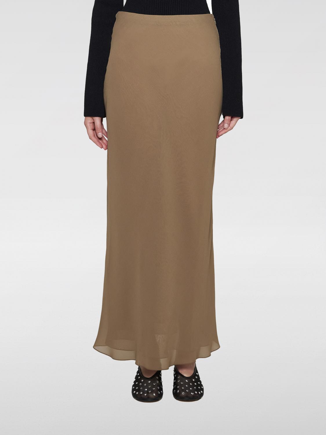 Khaite Skirt KHAITE Woman color Brown