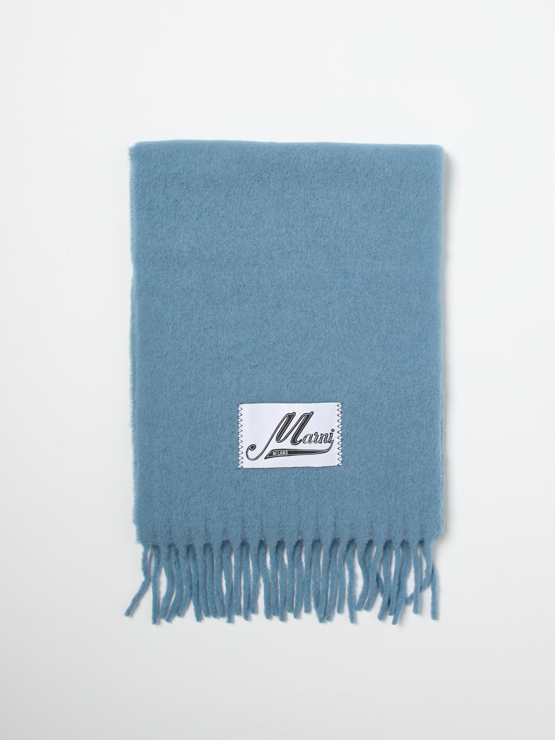 Marni Scarf MARNI Woman color Gnawed Blue