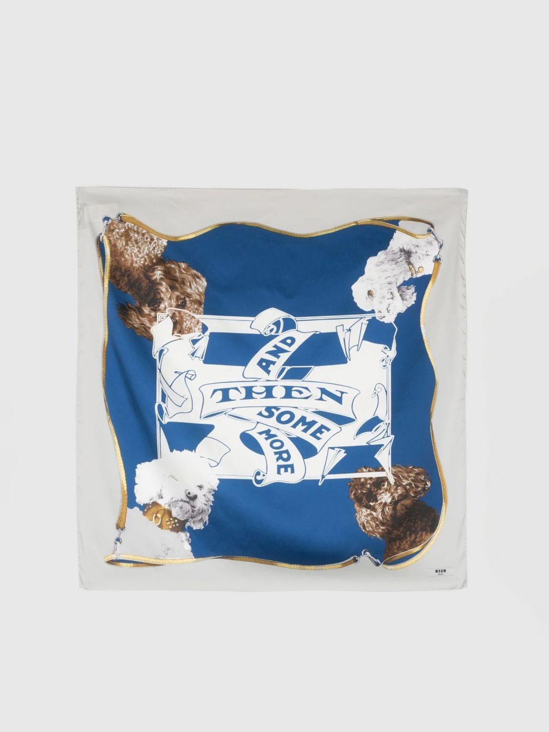 Msgm Scarf MSGM Woman colour Blue