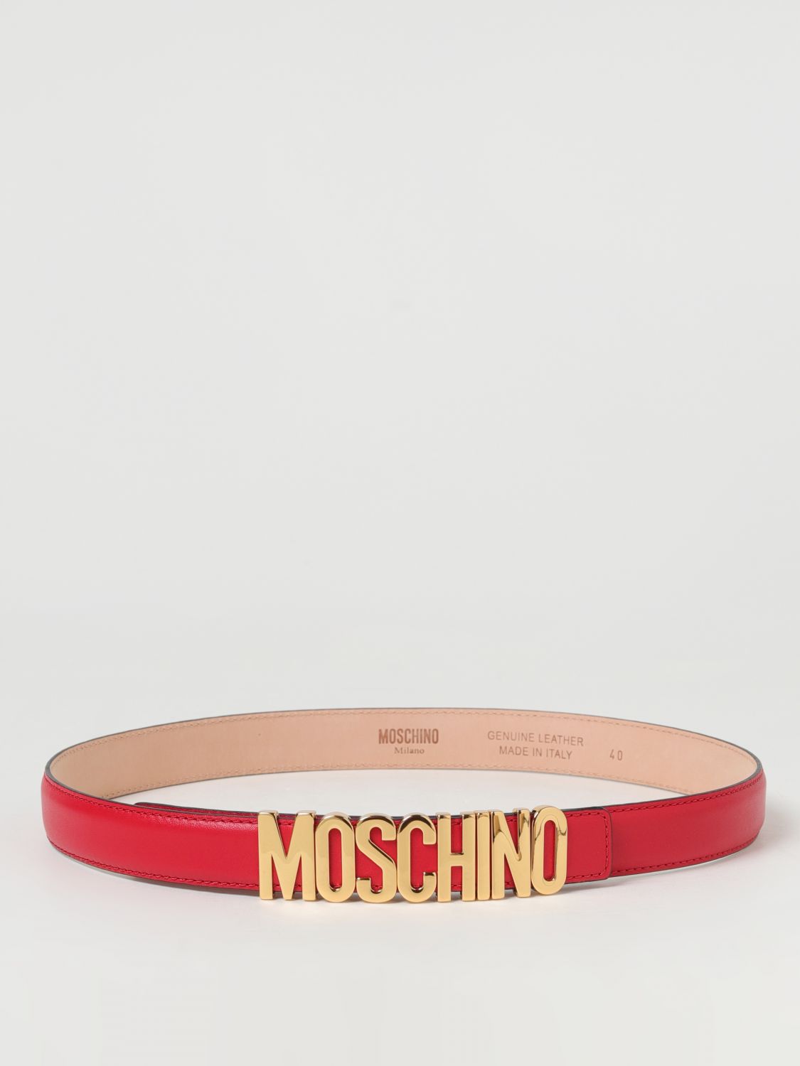 Moschino Couture Belt MOSCHINO COUTURE Woman color Red