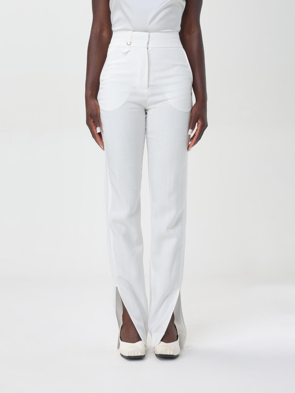 Jacquemus Pants JACQUEMUS Woman color White