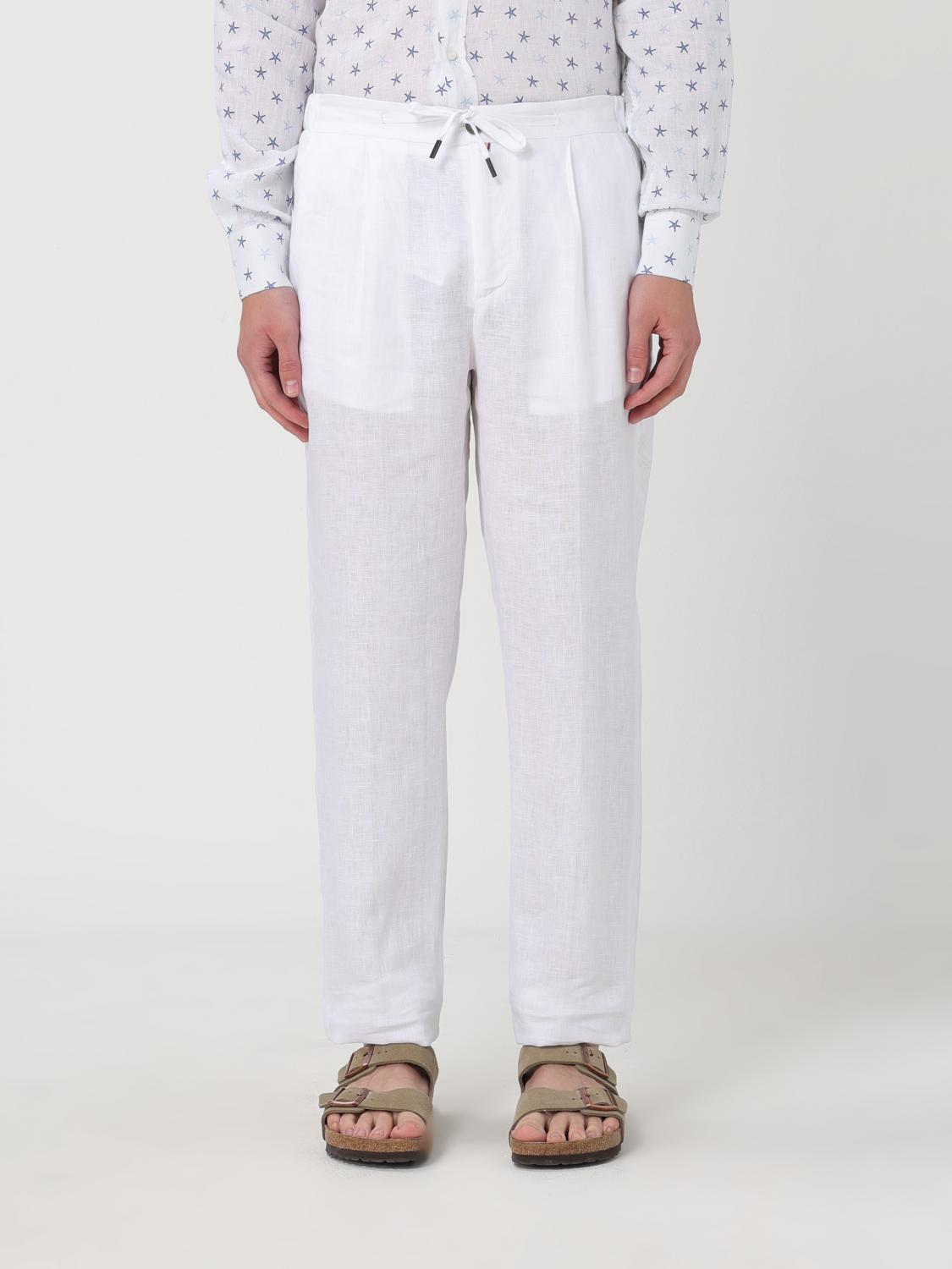 Baronio Pants BARONIO Men color White