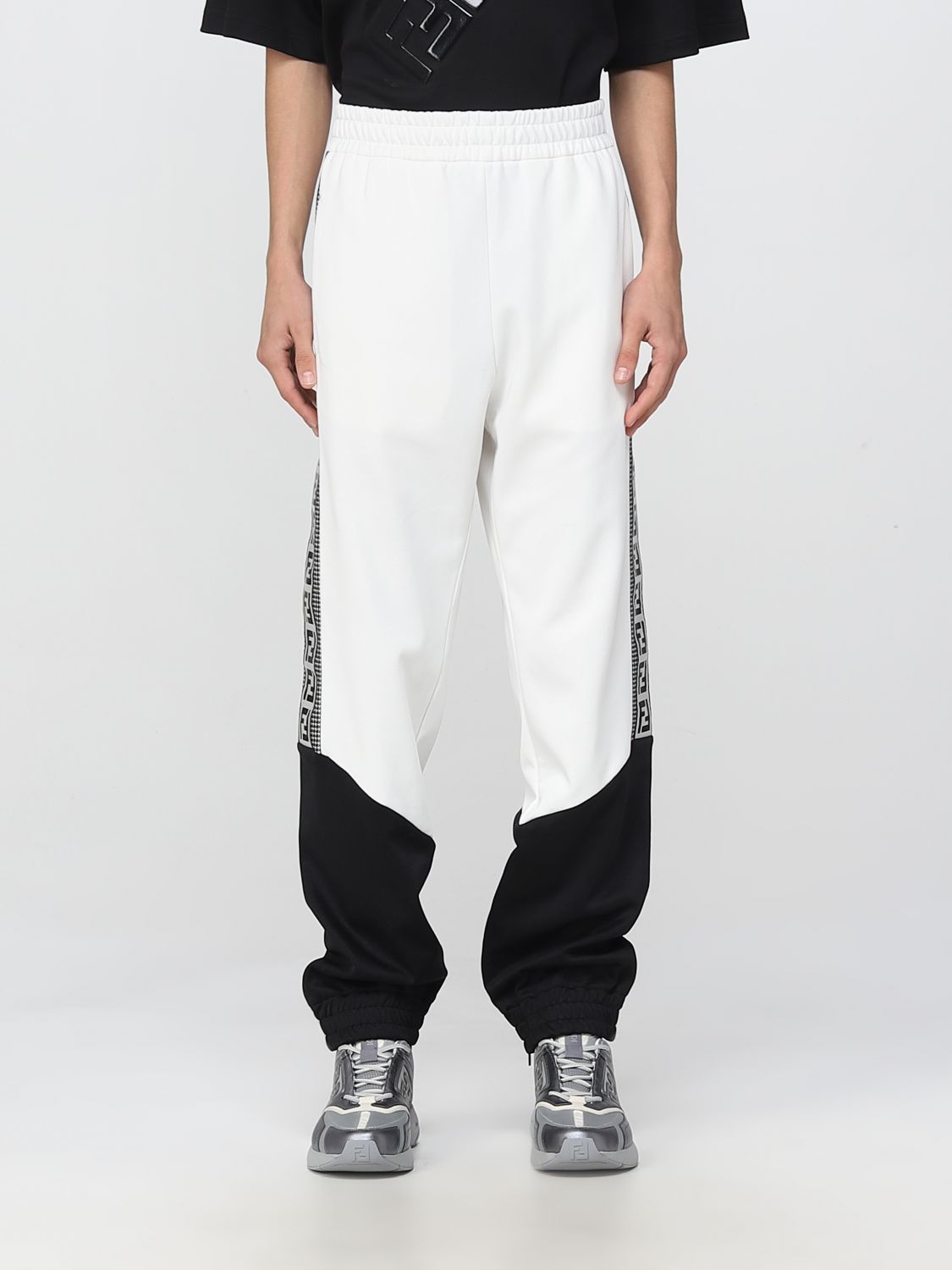 FENDI Trousers FENDI Men colour White