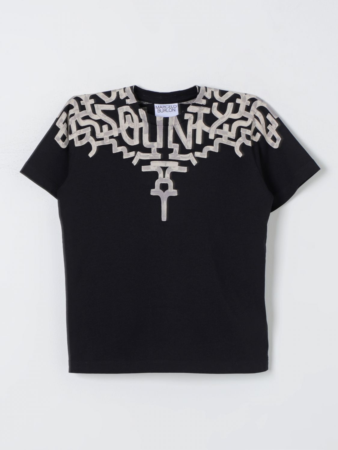 Marcelo Burlon T-Shirt MARCELO BURLON Kids colour Black