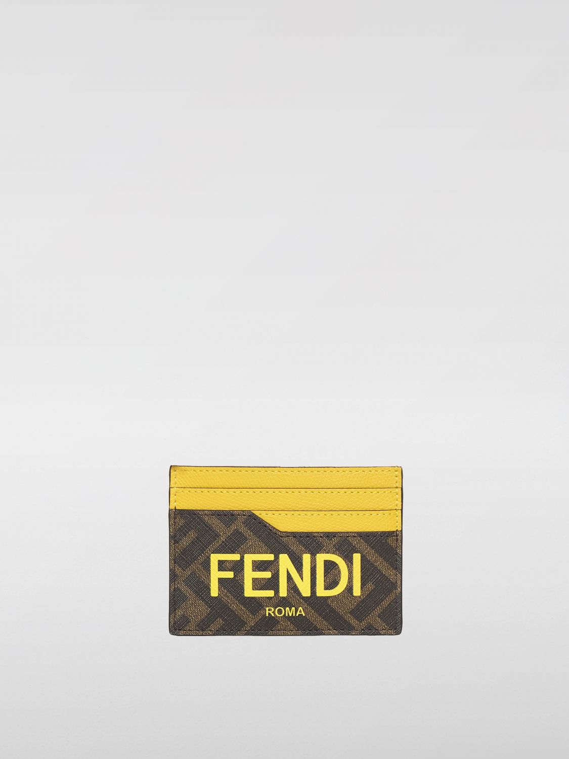 FENDI Wallet FENDI Men color Yellow