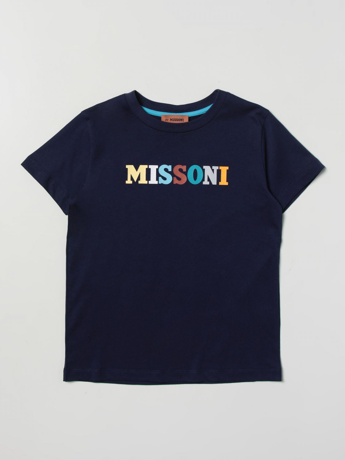 Missoni T-Shirt MISSONI Kids colour Blue