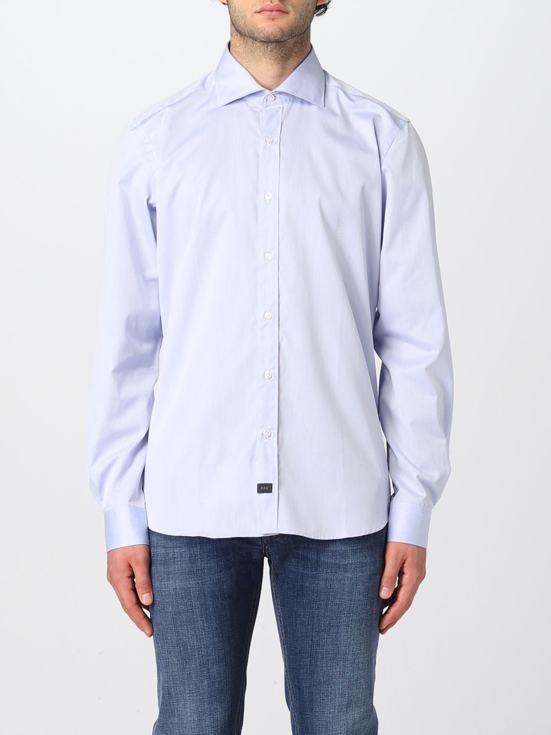 Fay Shirt FAY Men colour Sky