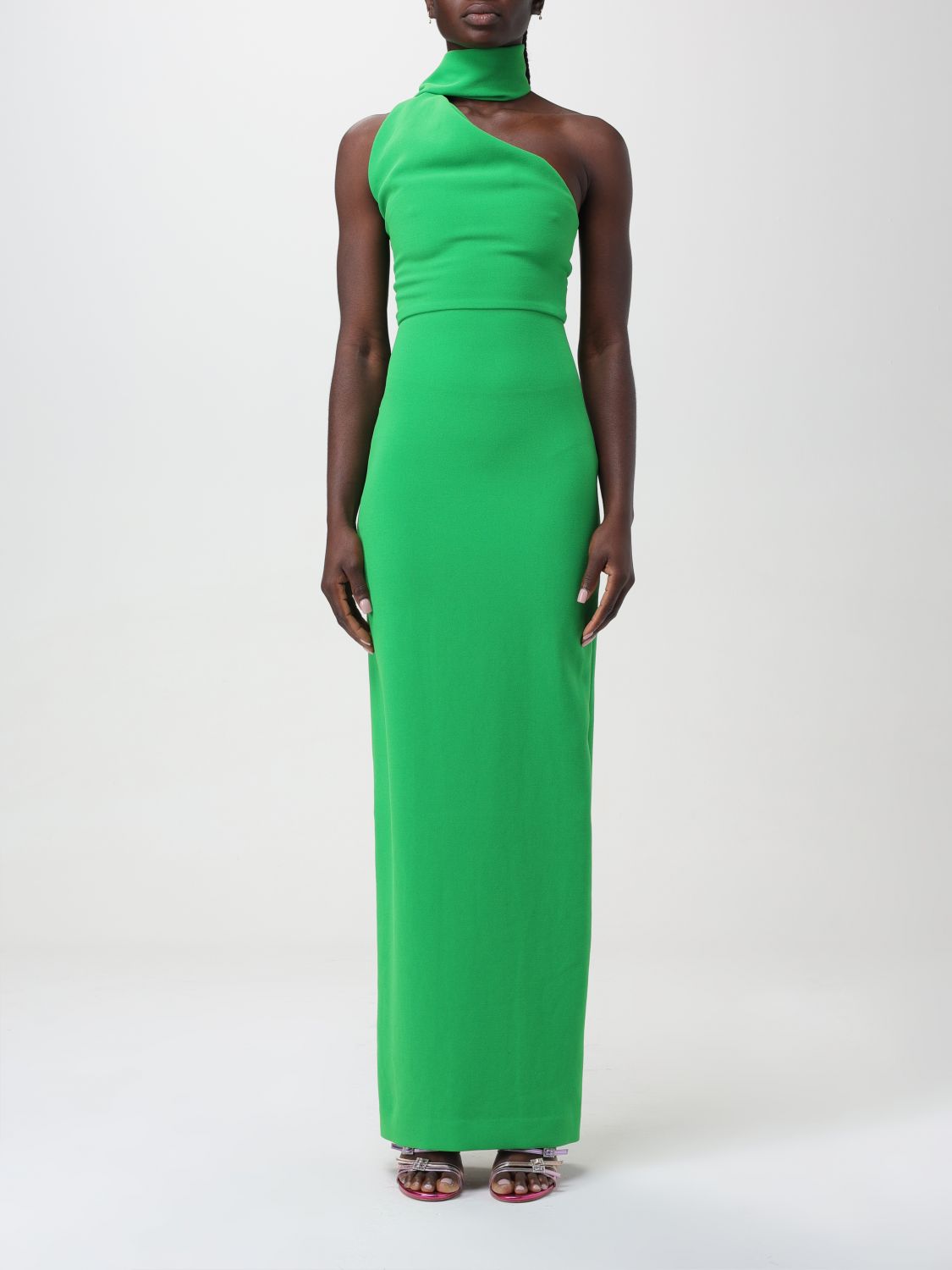 Solace London Dress SOLACE LONDON Woman colour Green