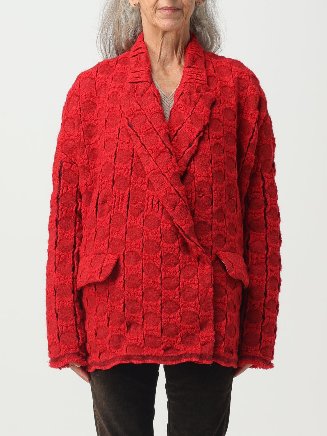 Uma Wang Jacket UMA WANG Woman colour Red