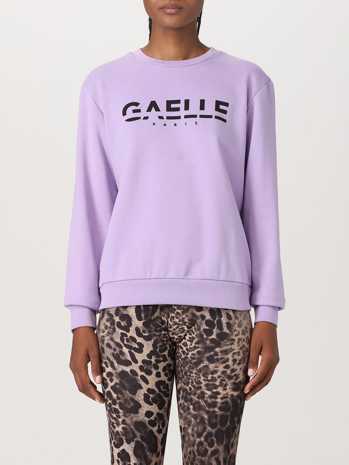 Gaëlle Paris Sweatshirt GAËLLE PARIS Woman colour Lilac