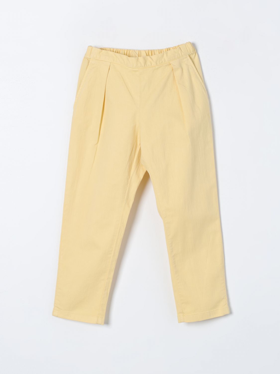 Bonpoint Trousers BONPOINT Kids colour Yellow