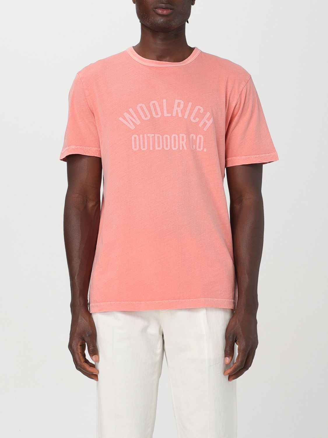 Woolrich T-Shirt WOOLRICH Men color Coral