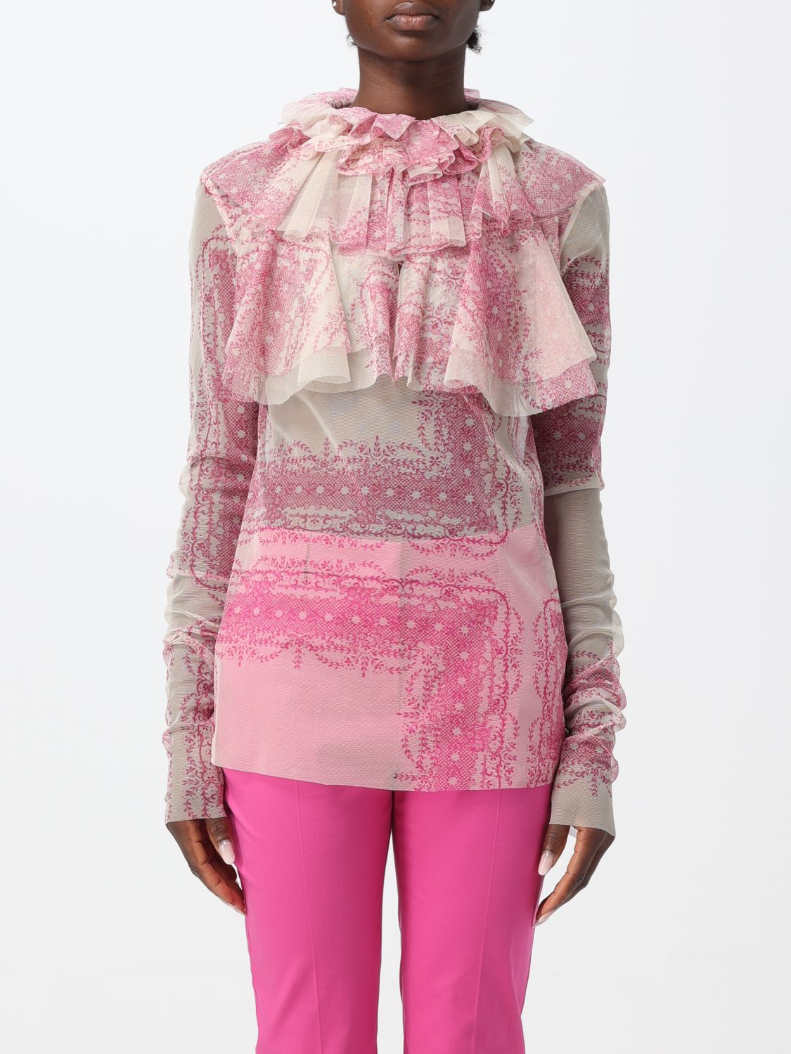 Philosophy Di Lorenzo Serafini Shirt PHILOSOPHY DI LORENZO SERAFINI Woman colour Pink