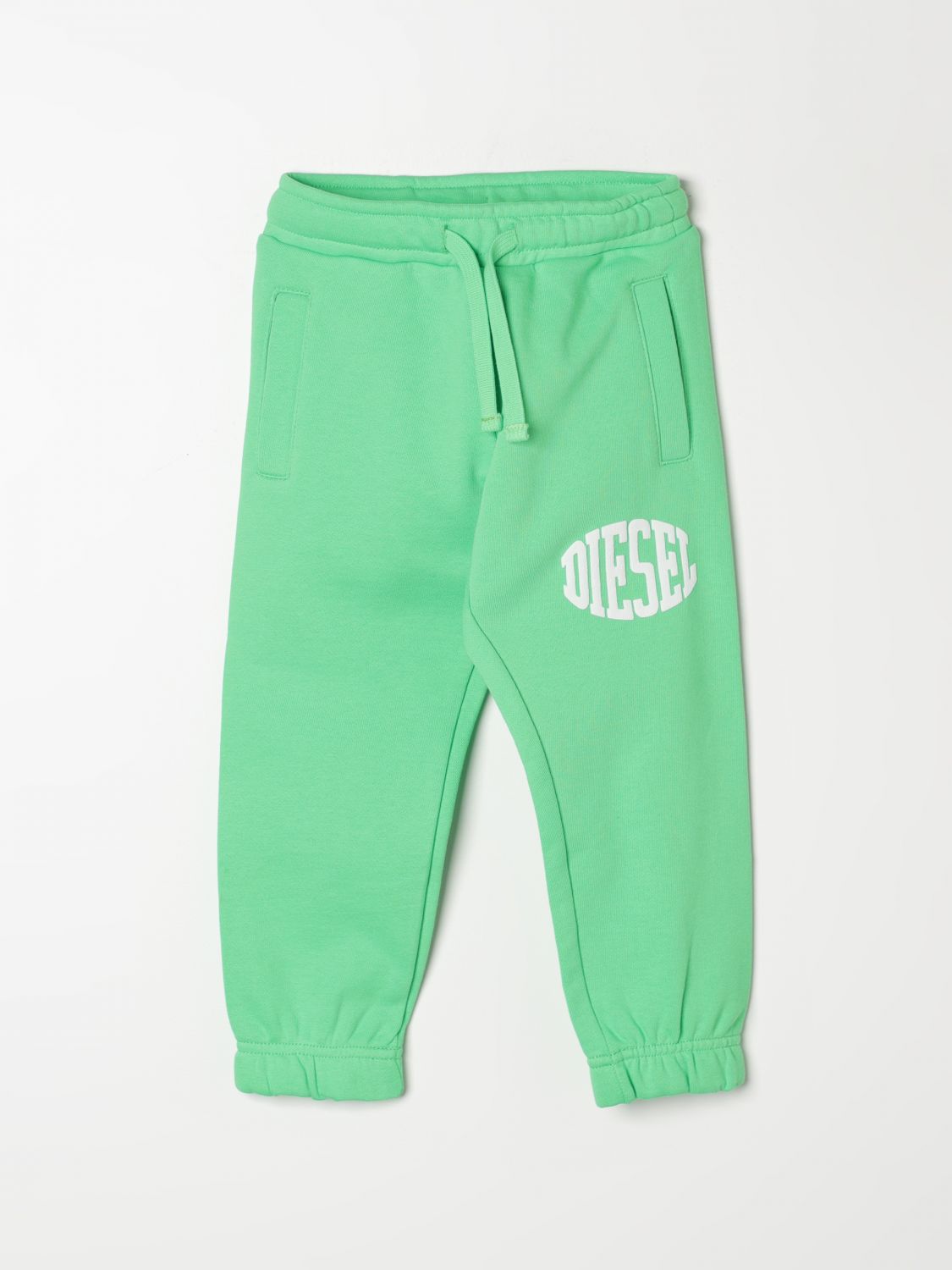 Diesel Trousers DIESEL Kids colour Green