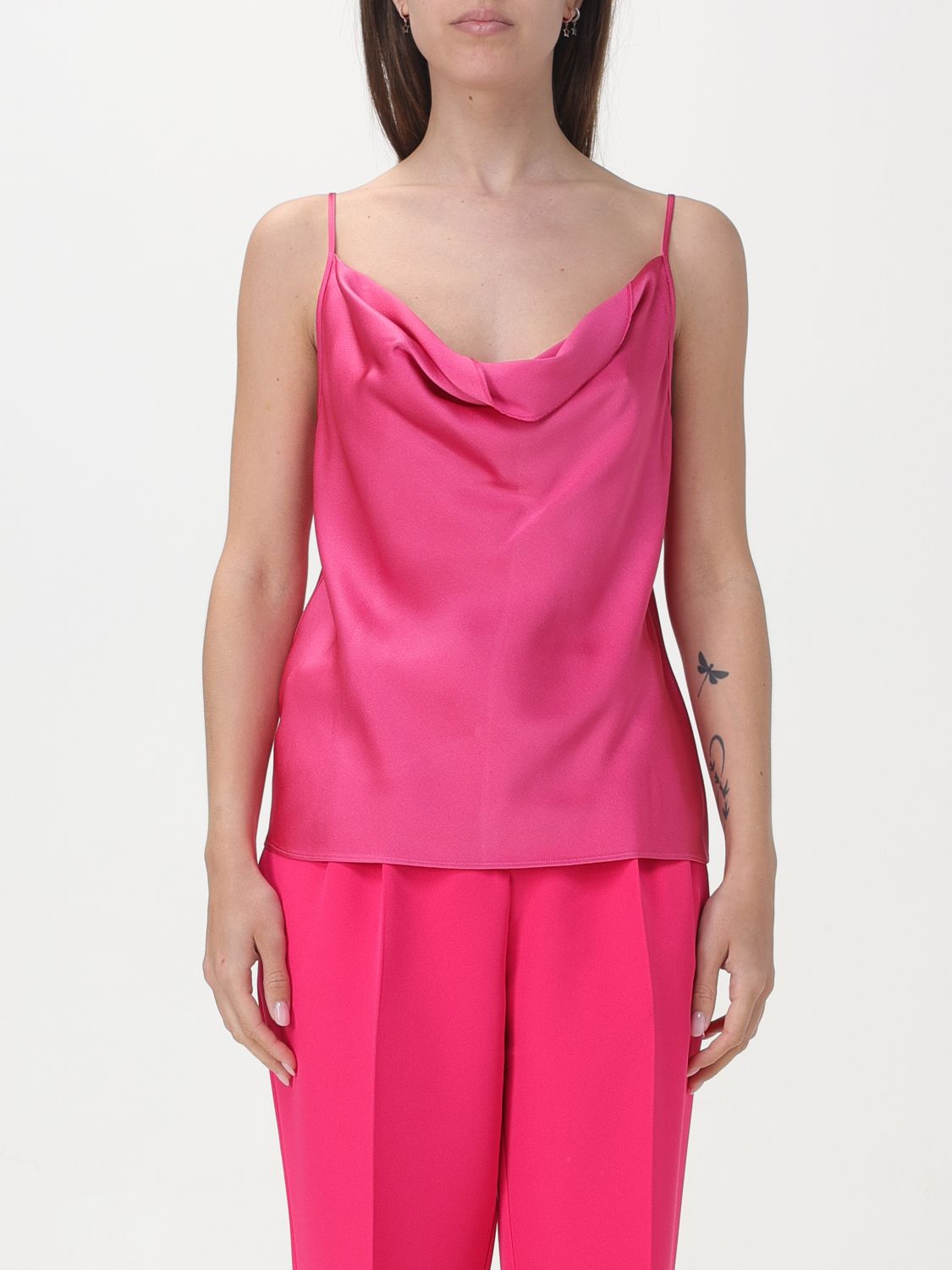 MAX MARA STUDIO Top MAX MARA STUDIO Woman colour Fuchsia