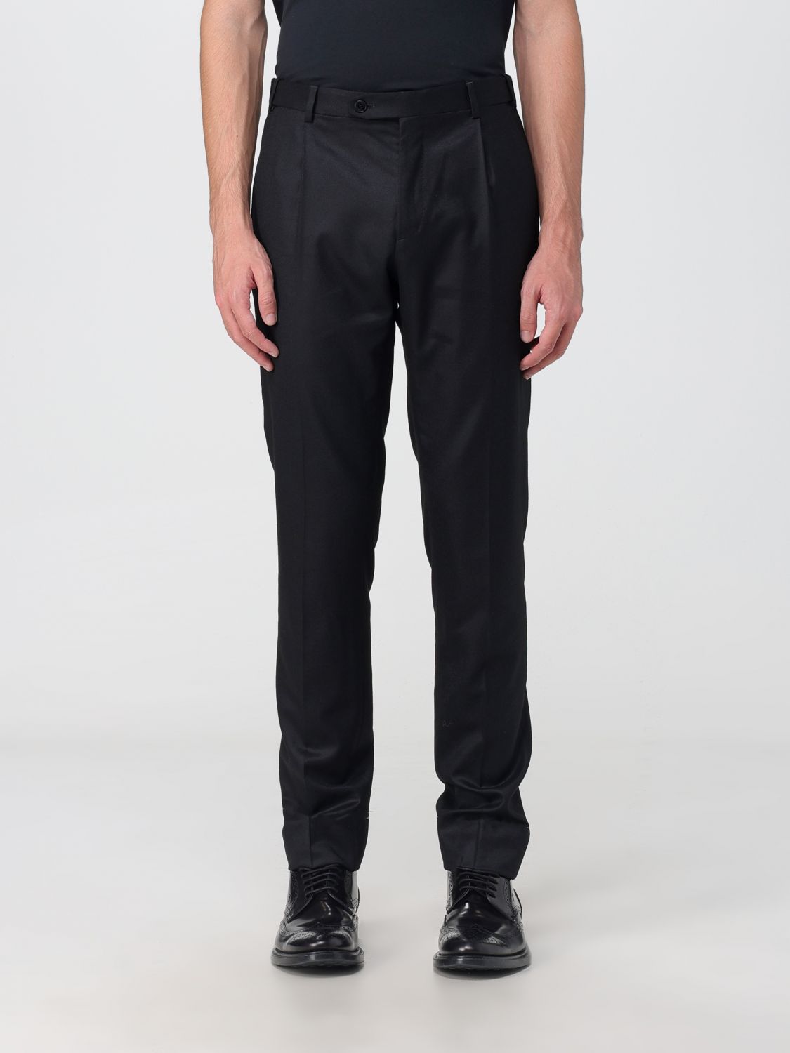 Brioni Trousers BRIONI Men colour Black