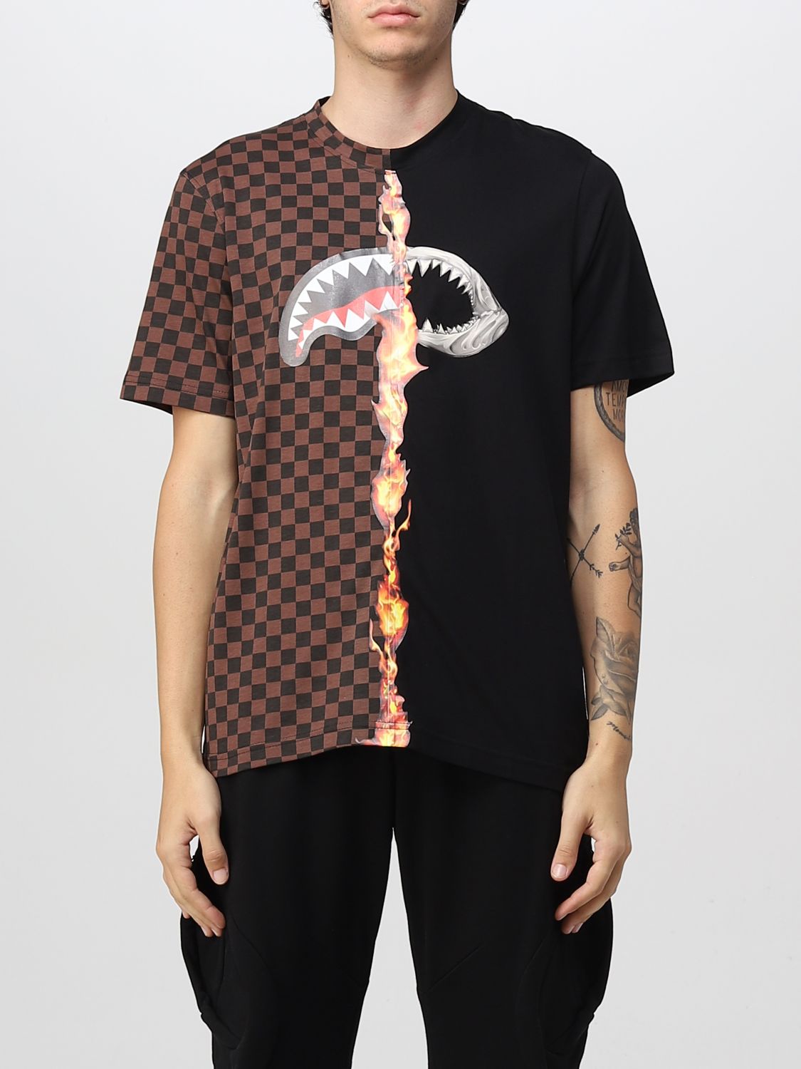 Sprayground T-Shirt SPRAYGROUND Men colour Brown