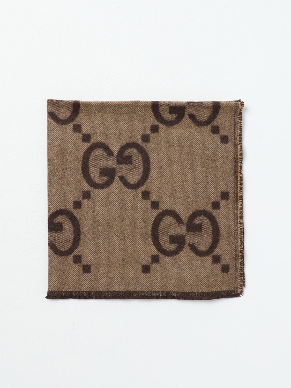 Gucci Scarf Boy GUCCI Kids colour Brown