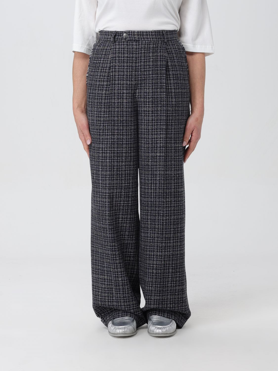 A.P.C. Trousers A.P.C. Woman colour Marine