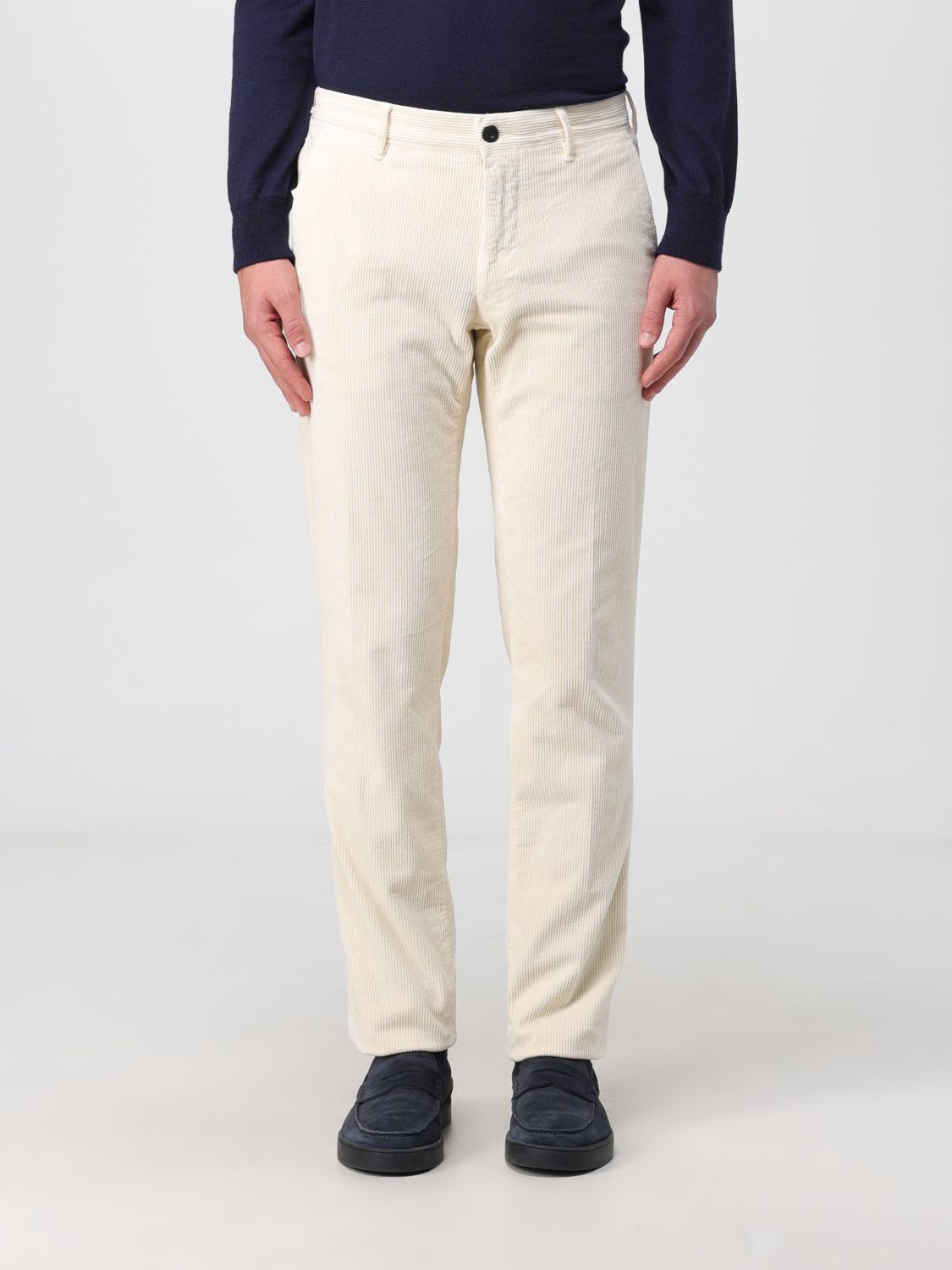 Incotex Trousers INCOTEX Men colour White