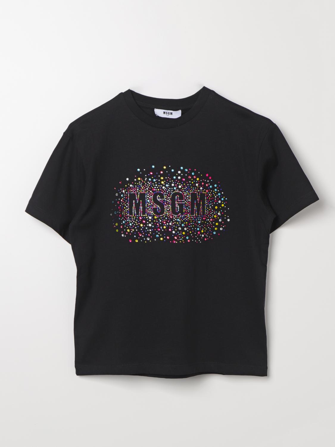 Msgm Kids T-Shirt MSGM KIDS Kids colour Black