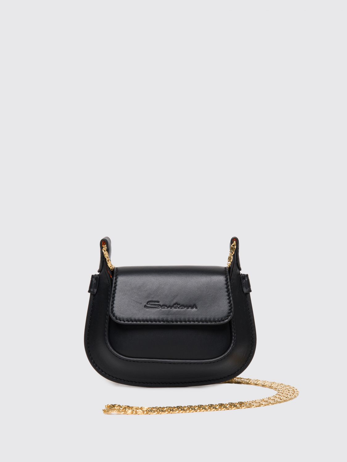 Santoni Crossbody Bags SANTONI Woman colour Black