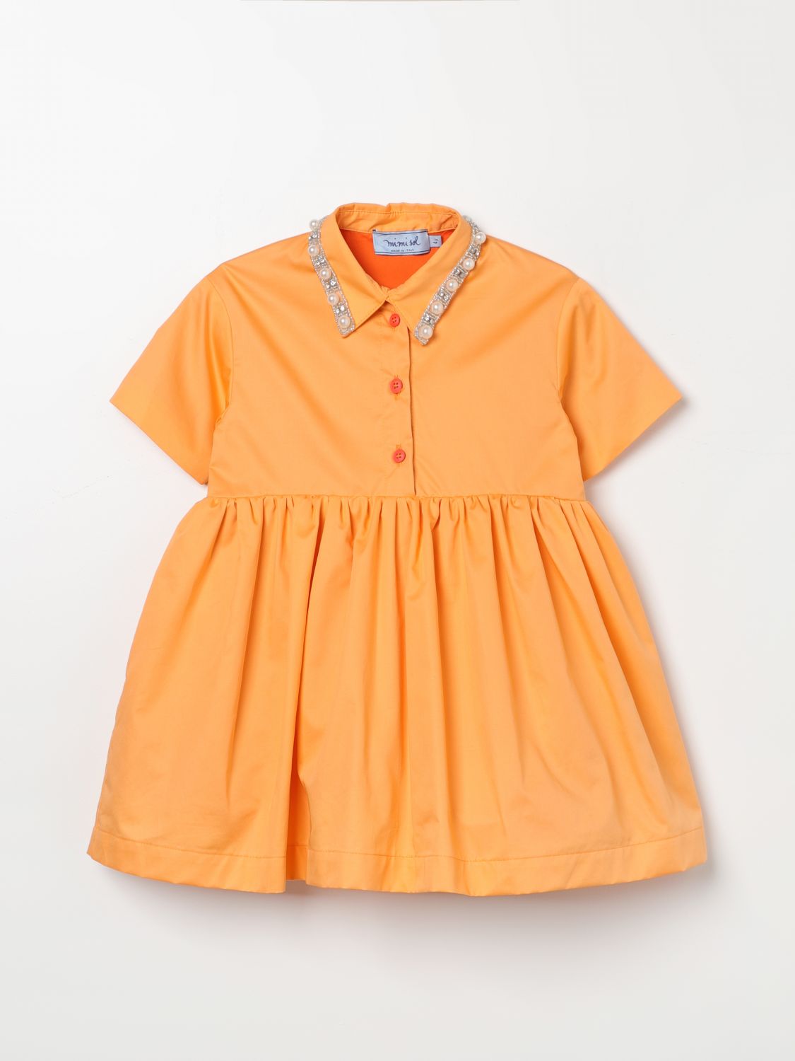 Mi Mi Sol Dress MI MI SOL Kids colour Orange