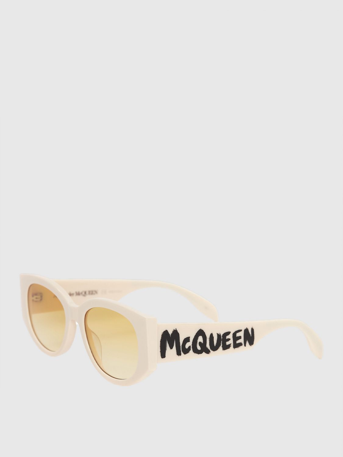 Alexander McQueen Sunglasses ALEXANDER MCQUEEN Woman colour White