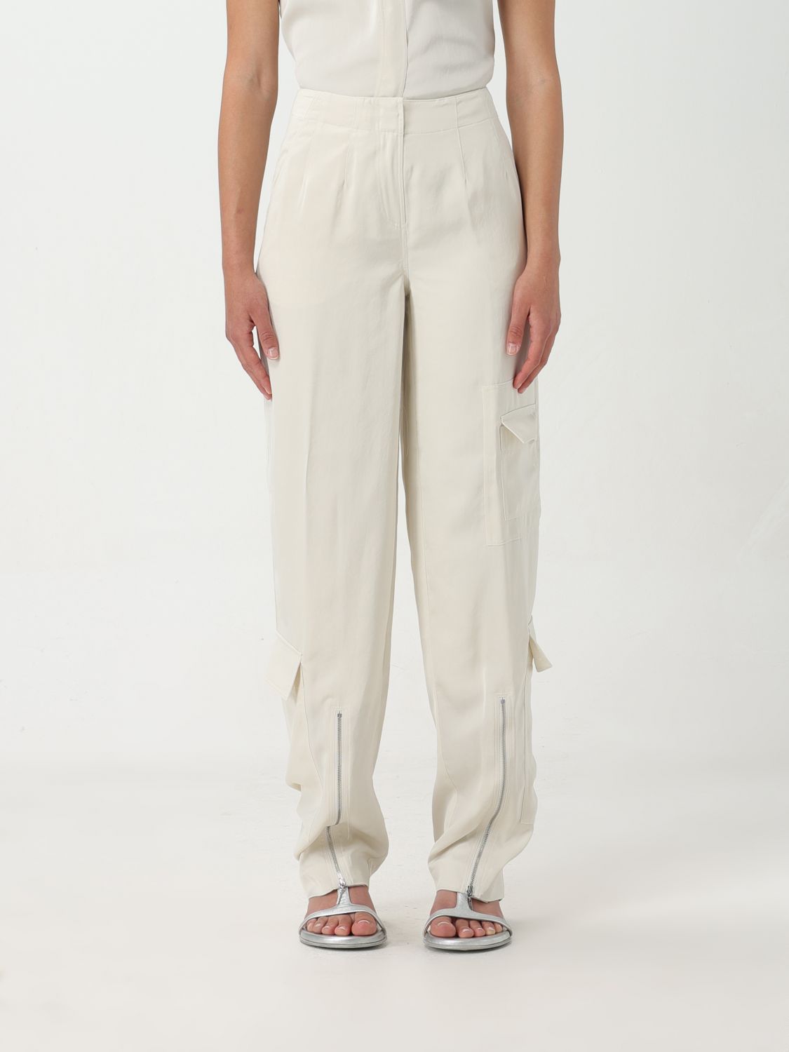 Calvin Klein Trousers CALVIN KLEIN Woman colour White