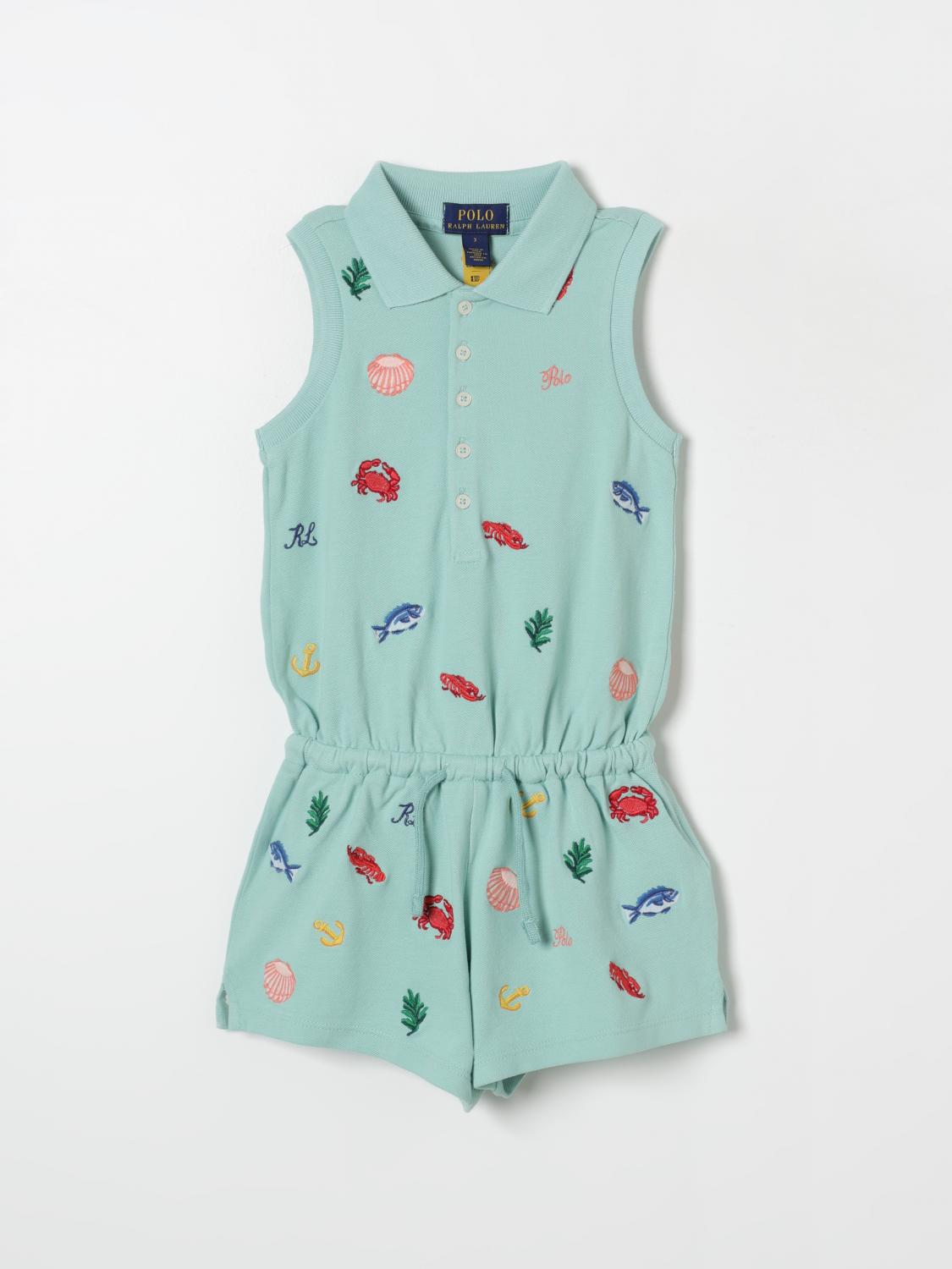 Polo Ralph Lauren Dress POLO RALPH LAUREN Kids color Green