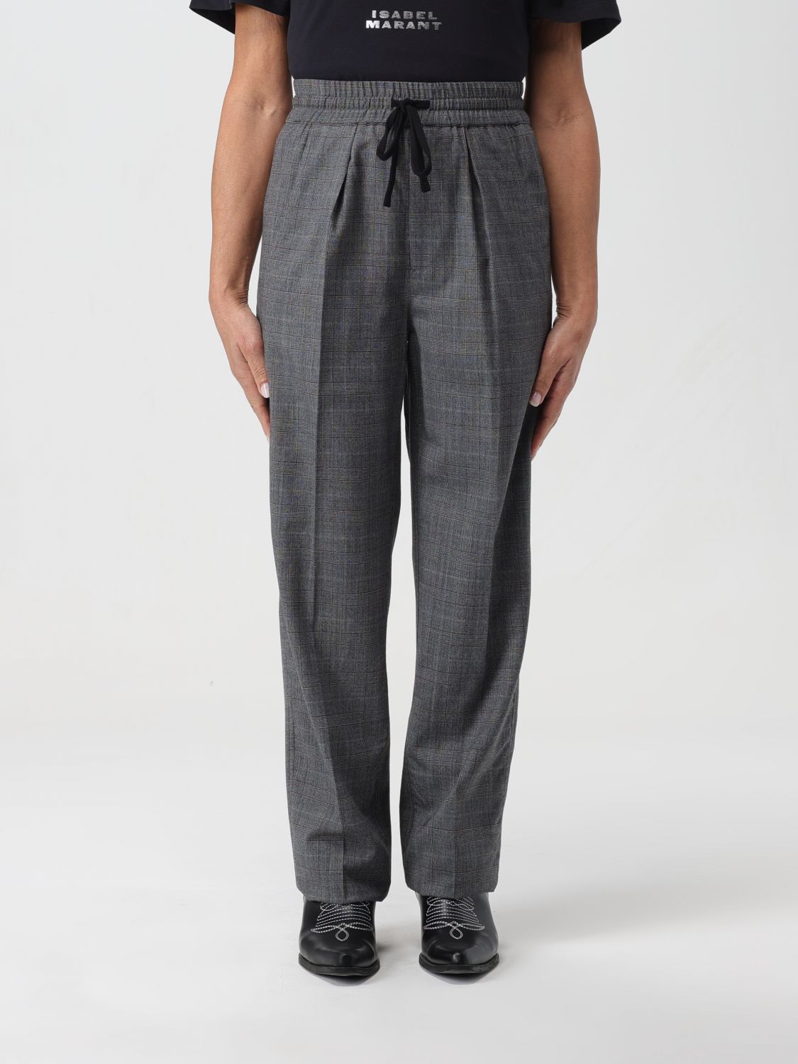 Isabel Marant Étoile Trousers ISABEL MARANT ETOILE Woman colour Grey