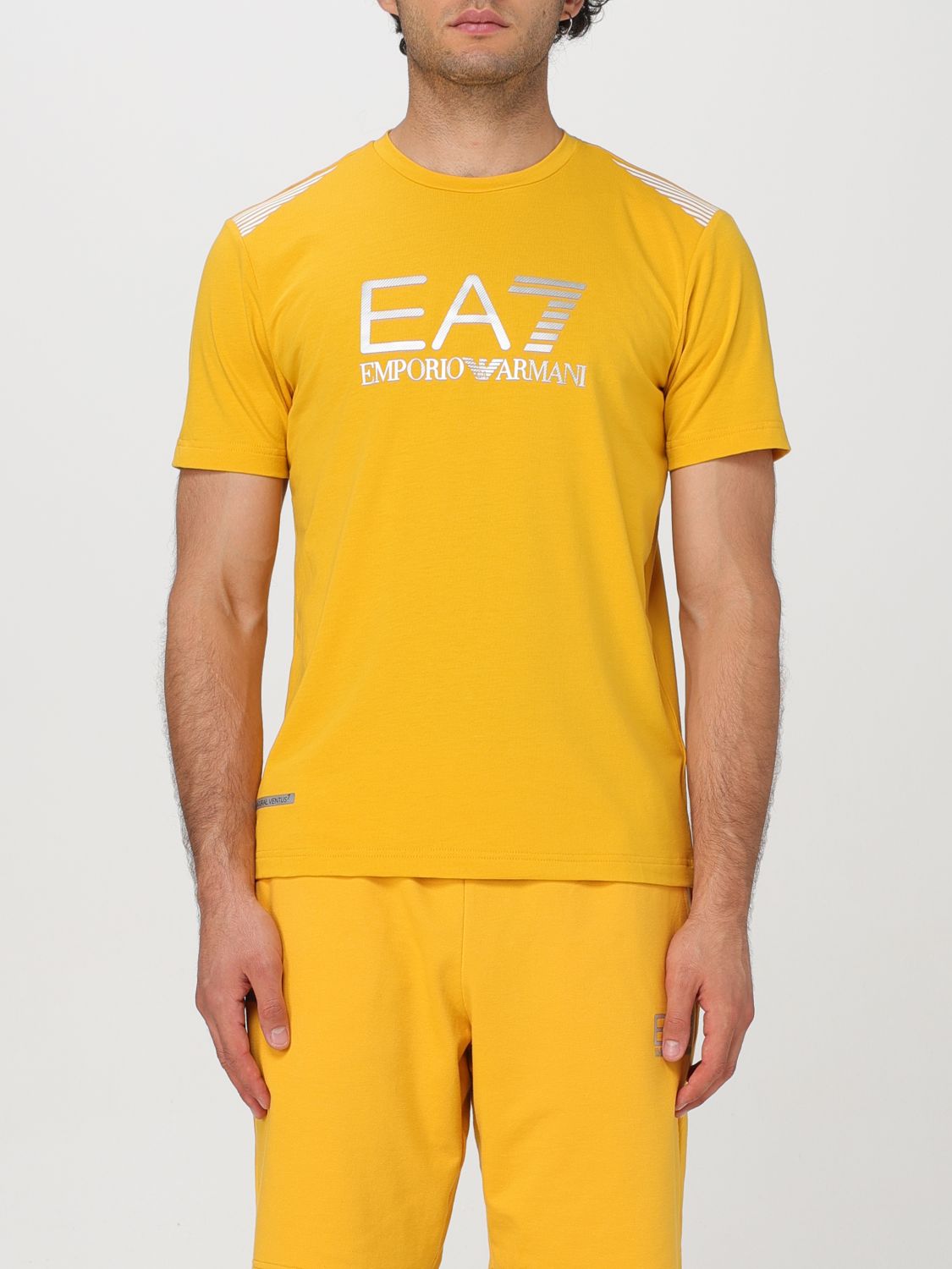 EA7 T-Shirt EA7 Men color Yellow