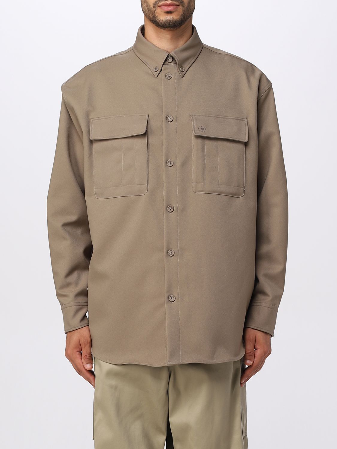 OFF-WHITE Shirt OFF-WHITE Men colour Beige