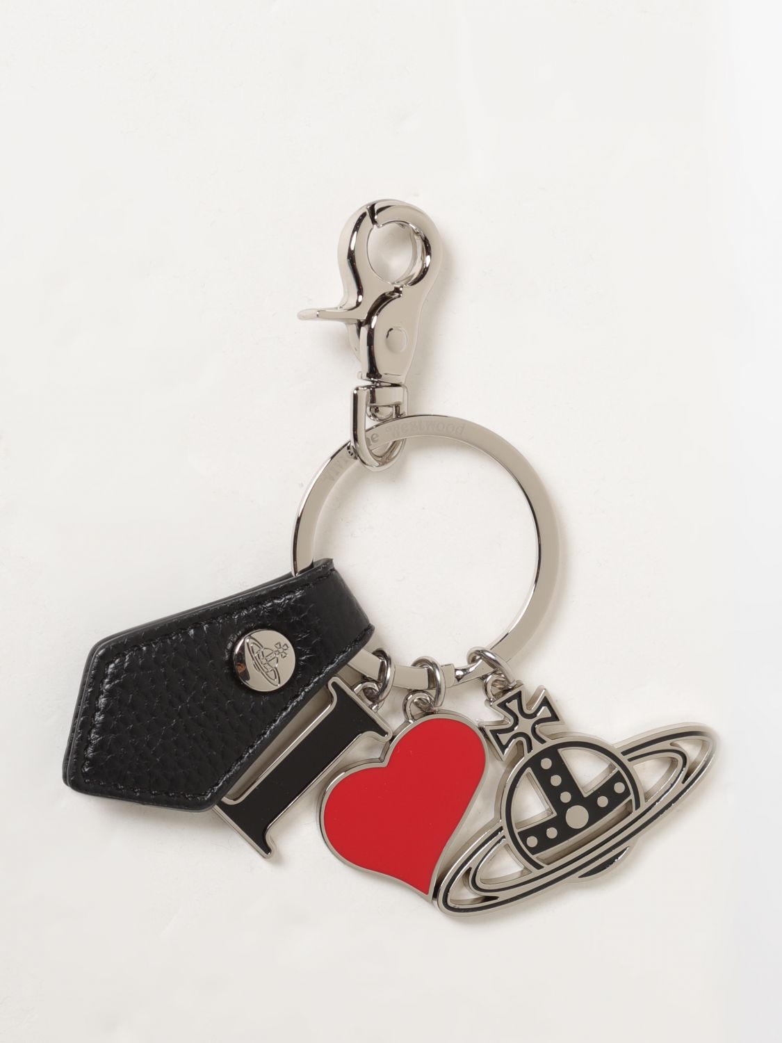 Vivienne Westwood Keyring VIVIENNE WESTWOOD Woman colour Black