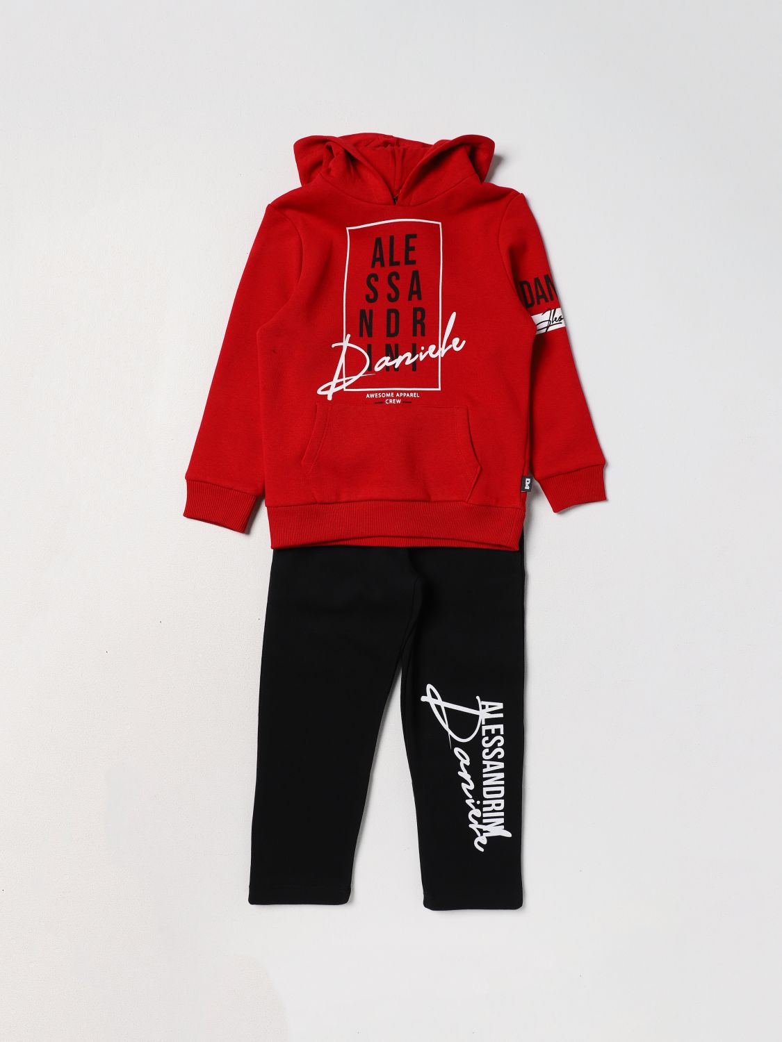 Daniele Alessandrini Tracksuit DANIELE ALESSANDRINI Kids colour Black